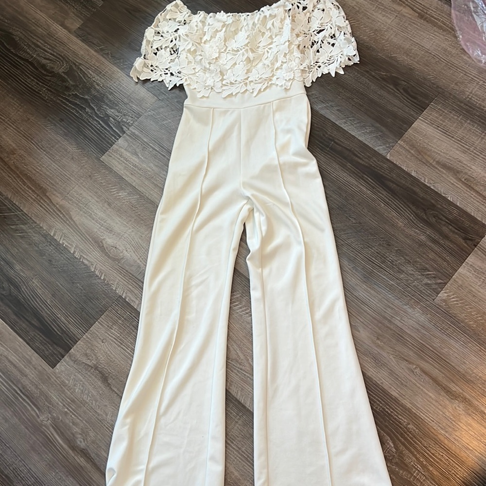 Women’s White Jumpsuit